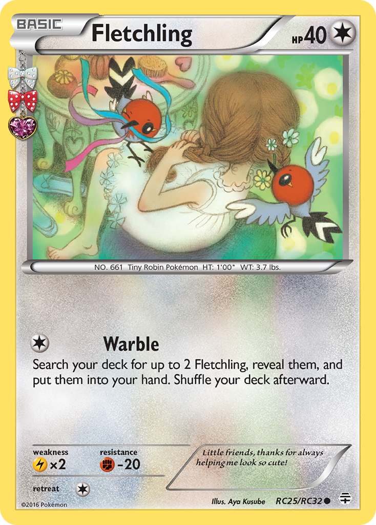 Fletchling (RC25/RC32) [XY: Generations] | Good Games Morley