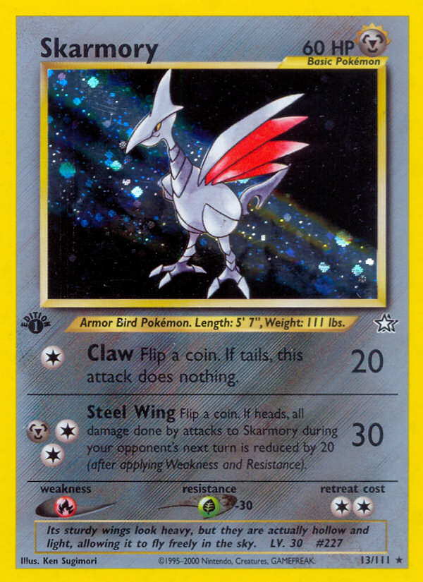 Skarmory (13/111) [Neo Genesis 1st Edition] | Good Games Morley