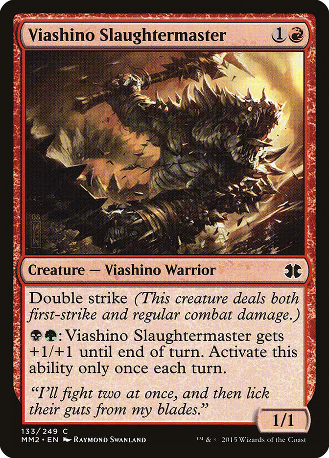 Viashino Slaughtermaster [Modern Masters 2015] | Good Games Morley