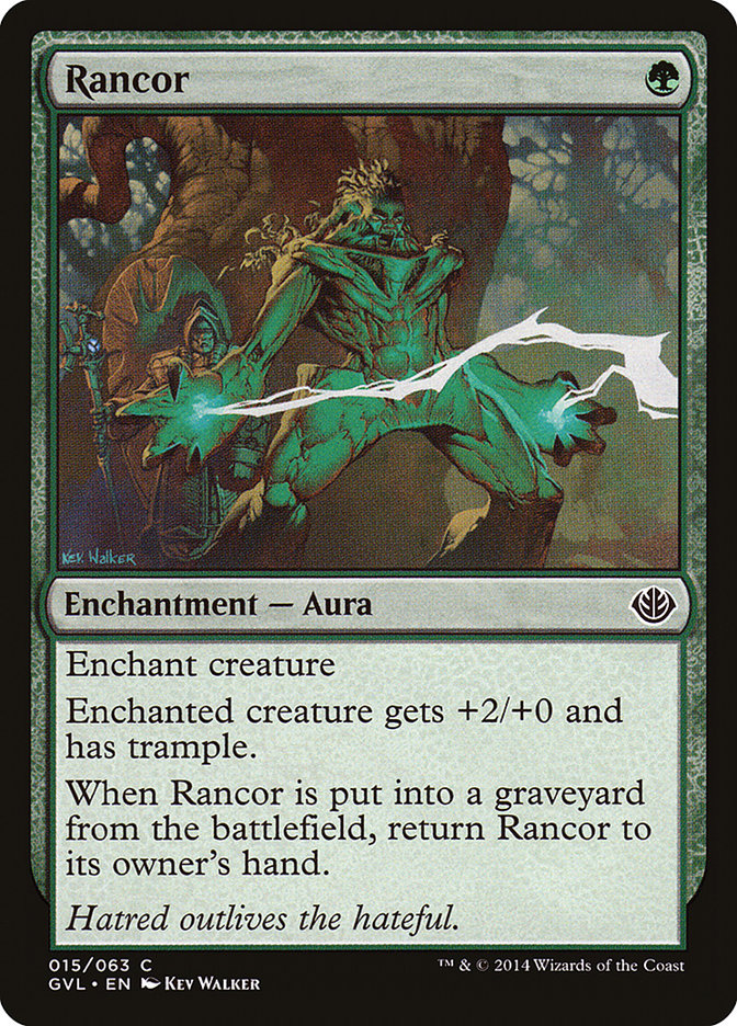 Rancor (Garruk vs. Liliana) [Duel Decks Anthology] | Good Games Morley