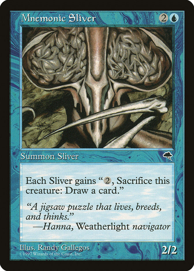 Mnemonic Sliver [Tempest] | Good Games Morley