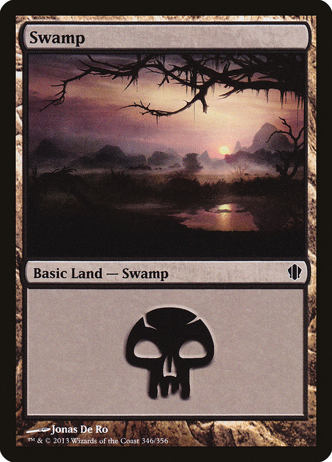 Swamp (346) [Commander 2013] | Good Games Morley