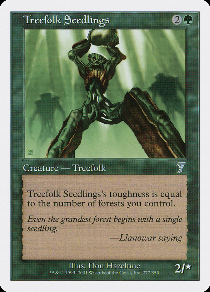 Treefolk Seedlings [Seventh Edition] | Good Games Morley