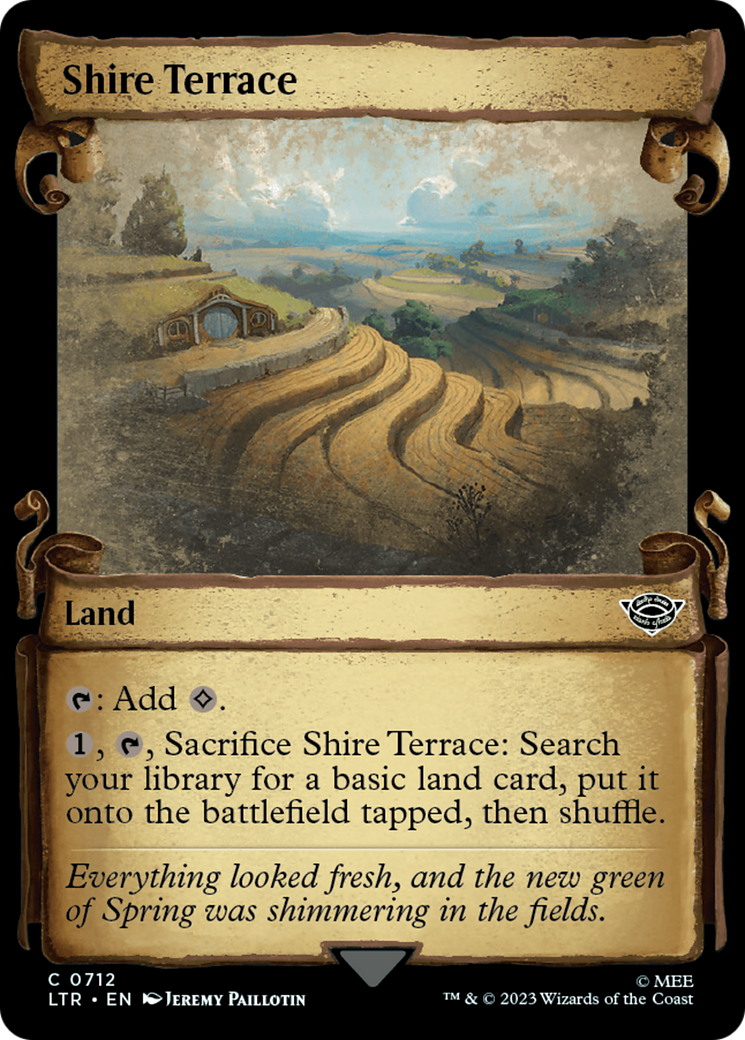 Shire Terrace [The Lord of the Rings: Tales of Middle-Earth Showcase Scrolls] | Good Games Morley