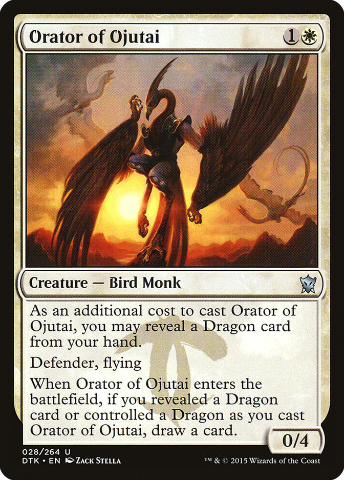 Orator of Ojutai [Dragons of Tarkir] | Good Games Morley