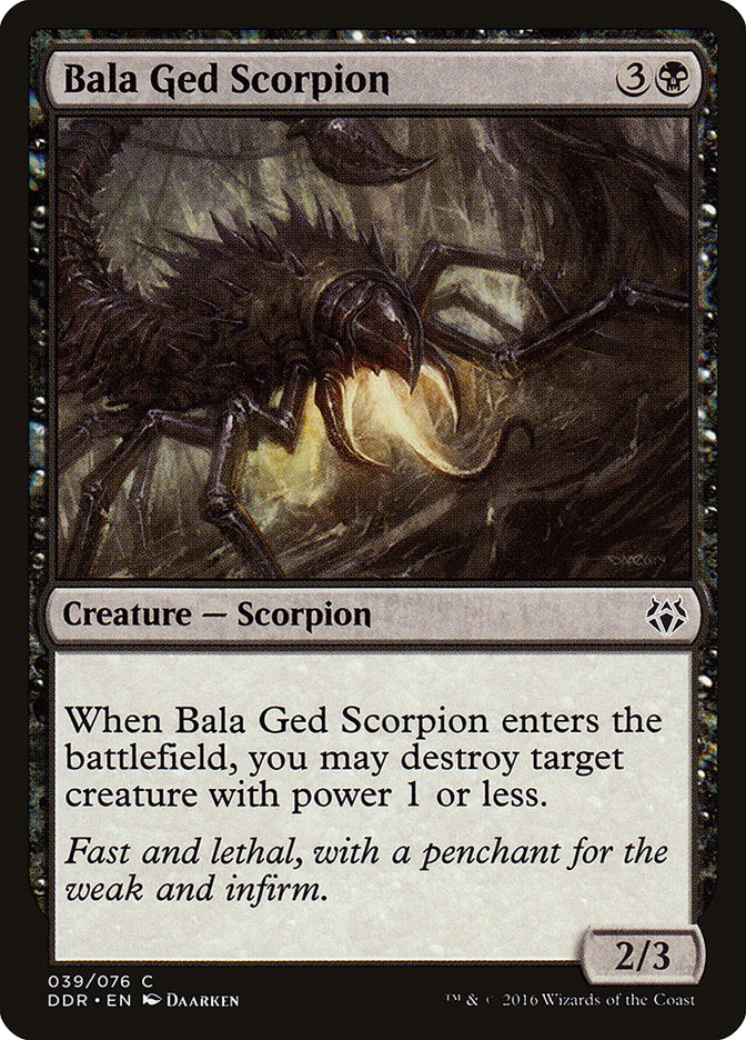 Bala Ged Scorpion [Duel Decks: Nissa vs. Ob Nixilis] | Good Games Morley