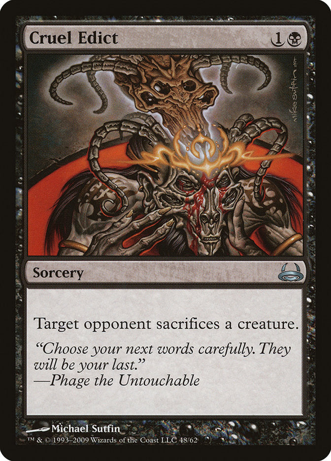 Cruel Edict [Duel Decks: Divine vs. Demonic] | Good Games Morley