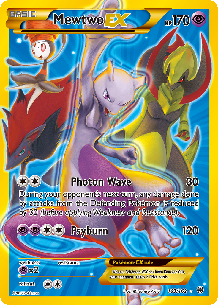 Mewtwo EX (163/162) [XY: BREAKthrough] | Good Games Morley