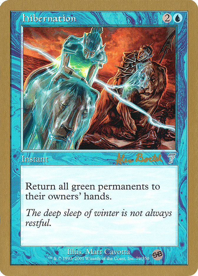 Hibernation (Alex Borteh) (SB) [World Championship Decks 2001] | Good Games Morley