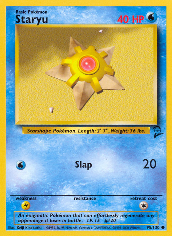 Staryu (95/130) [Base Set 2] | Good Games Morley