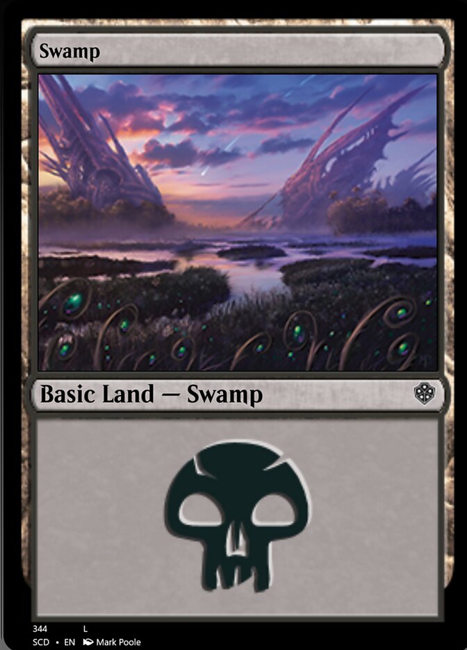 Swamp (344) [Starter Commander Decks] | Good Games Morley