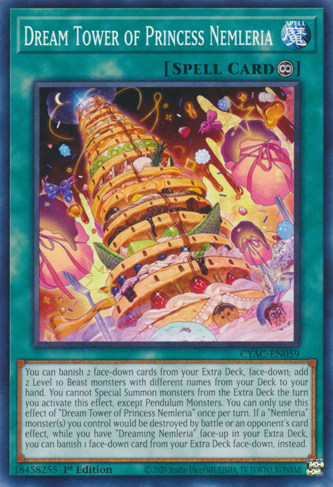 Dream Tower of Princess Nemleria [CYAC-EN059] Common | Good Games Morley