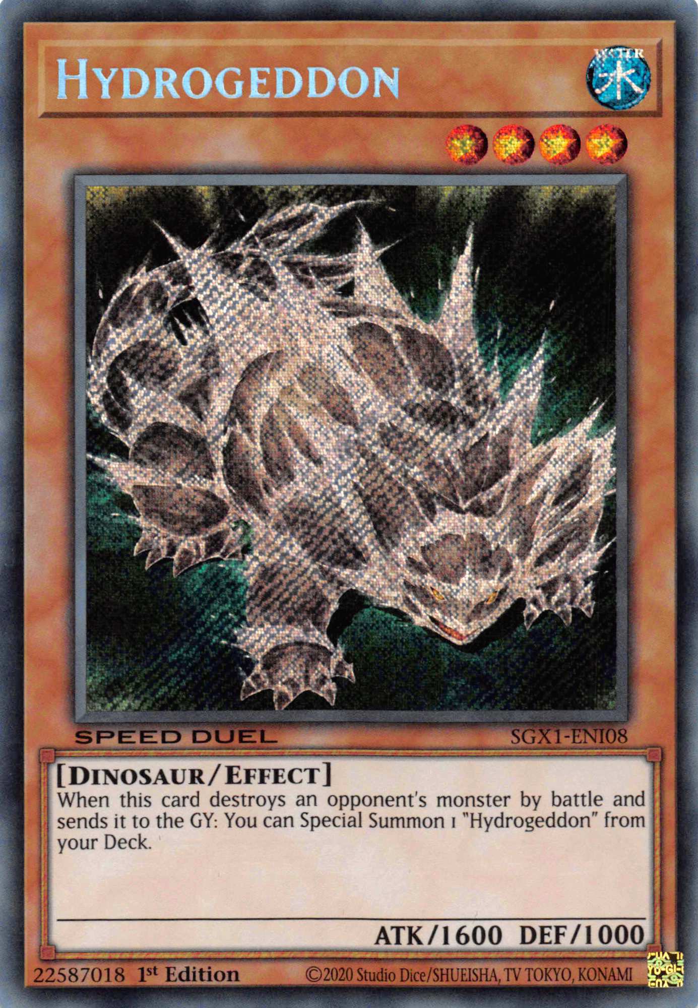 Hydrogeddon [SGX1-ENI08] Secret Rare | Good Games Morley