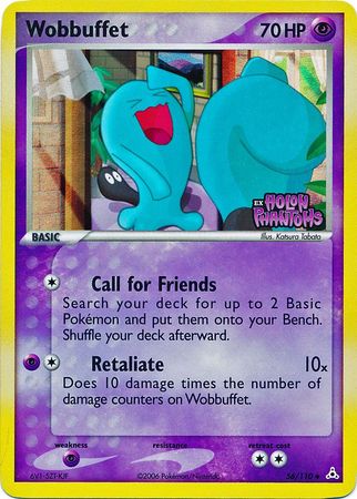 Wobbuffet (56/110) (Stamped) [EX: Holon Phantoms] | Good Games Morley