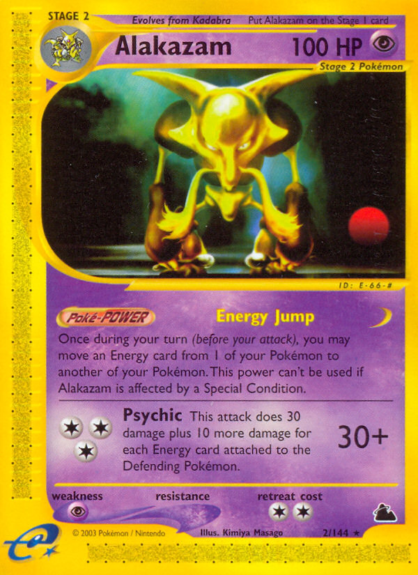 Alakazam (2/144) [Skyridge] | Good Games Morley