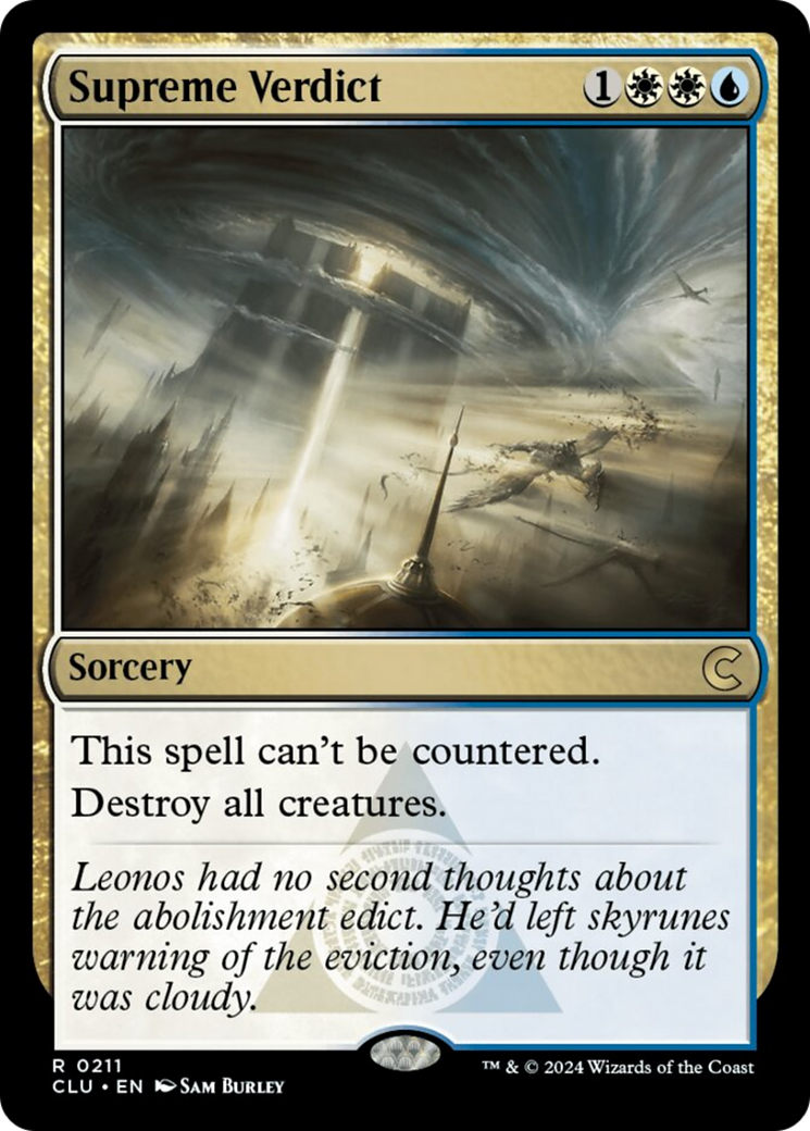 Supreme Verdict [Ravnica: Clue Edition] | Good Games Morley