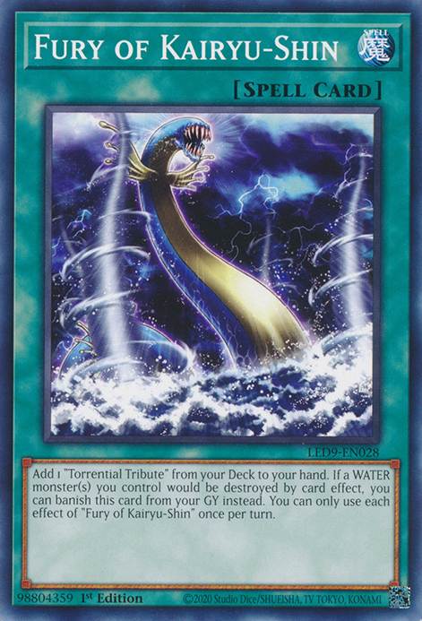 Fury of Kairyu-Shin [LED9-EN028] Common | Good Games Morley