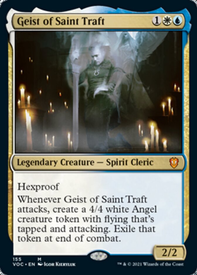 Geist of Saint Traft [Innistrad: Crimson Vow Commander] | Good Games Morley