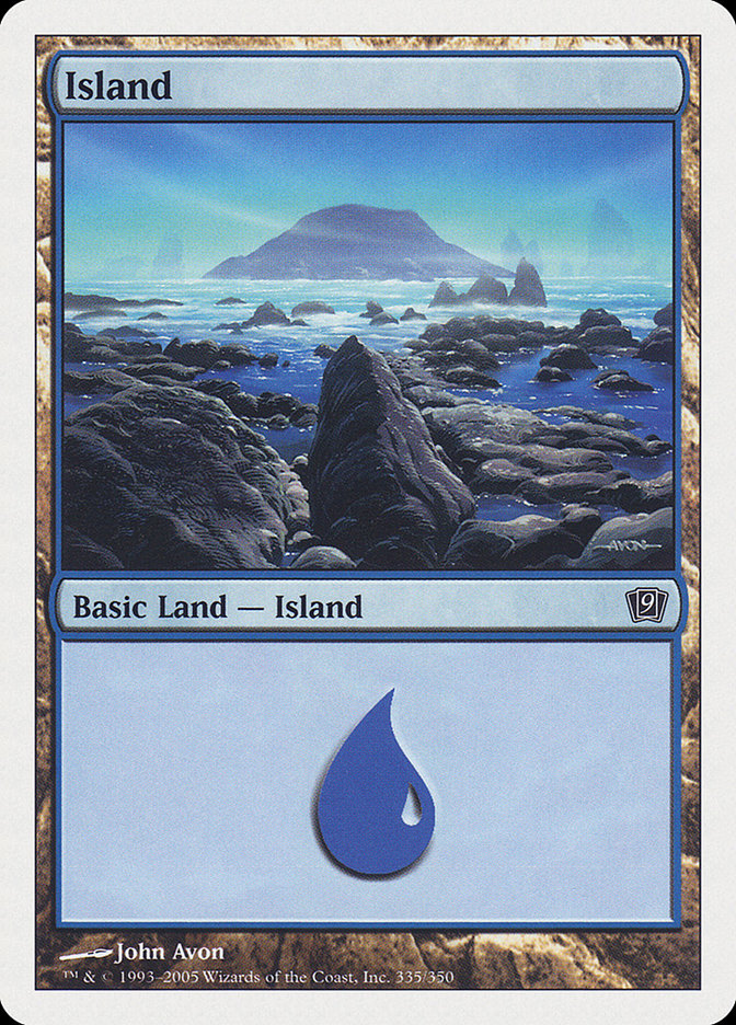 Island (335) [Ninth Edition] | Good Games Morley