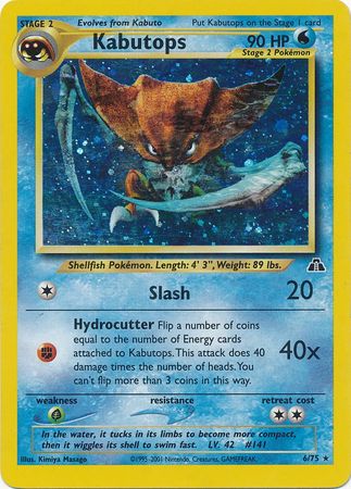 Kabutops (6/75) [Neo Discovery Unlimited] | Good Games Morley