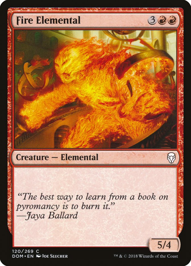 Fire Elemental [Dominaria] | Good Games Morley