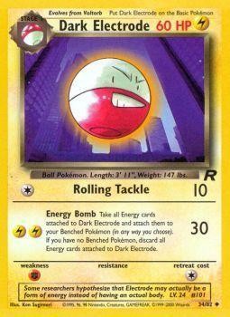Dark Electrode (34/82) [Team Rocket Unlimited] | Good Games Morley