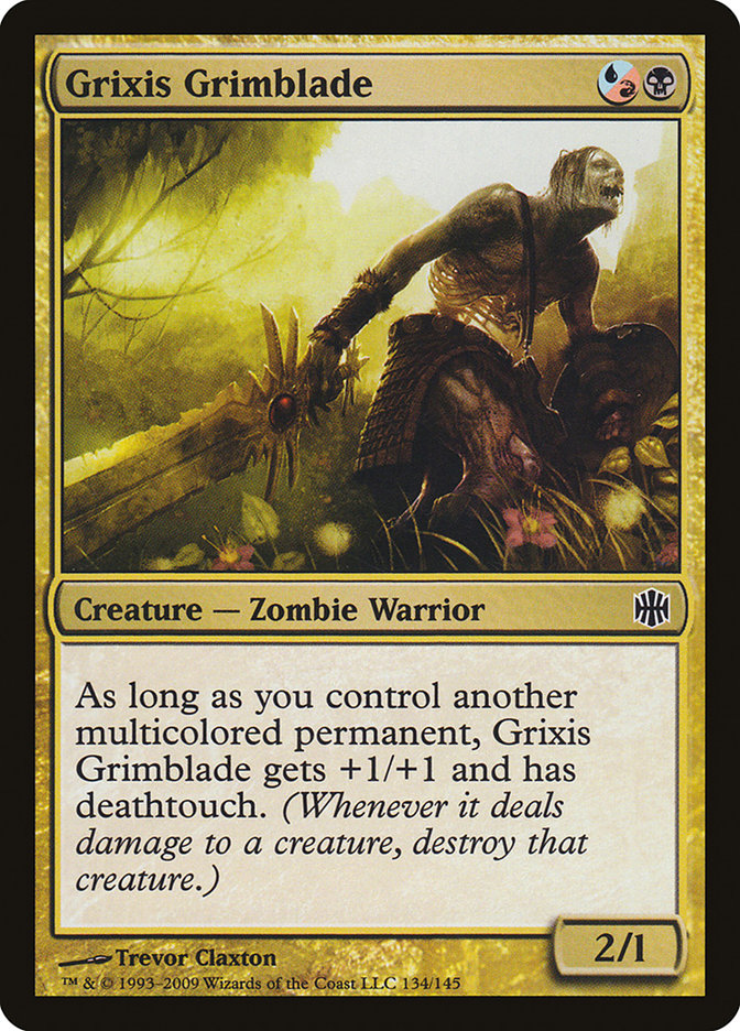 Grixis Grimblade [Alara Reborn] | Good Games Morley