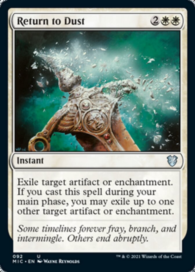 Return to Dust [Innistrad: Midnight Hunt Commander] | Good Games Morley