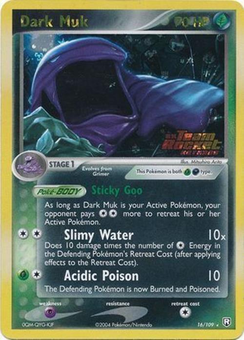 Dark Muk (16/109) (Stamped) [EX: Team Rocket Returns] | Good Games Morley