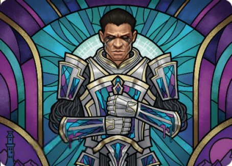 Aron, Benalia's Ruin Art Card [Dominaria United Art Series] | Good Games Morley