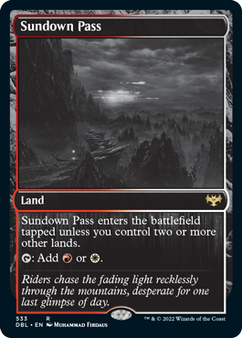 Sundown Pass [Innistrad: Double Feature] | Good Games Morley