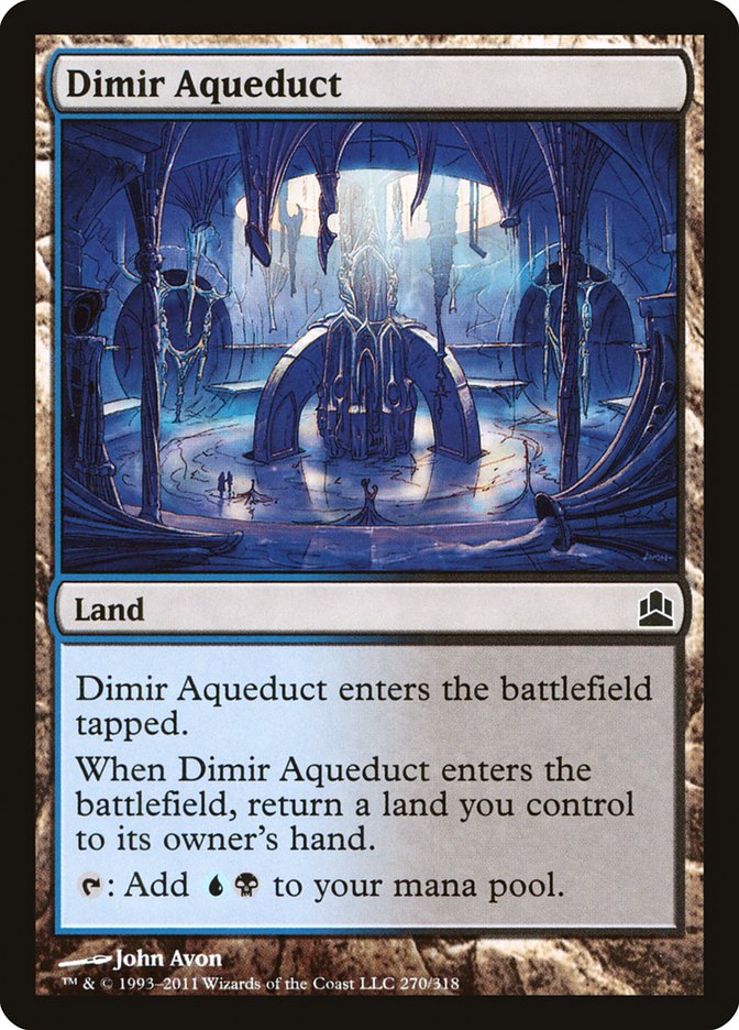 Dimir Aqueduct [Commander 2011] | Good Games Morley