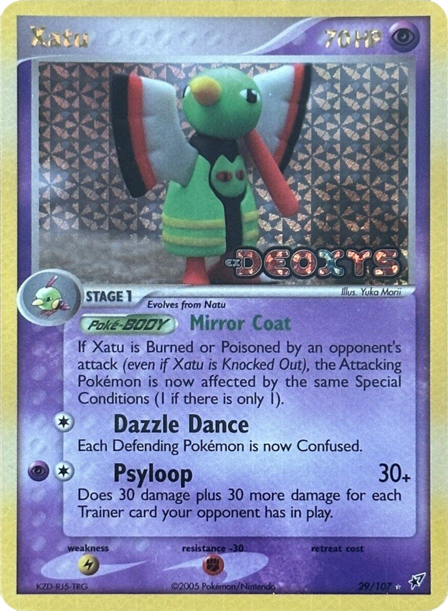 Xatu (29/107) (Stamped) [EX: Deoxys] | Good Games Morley