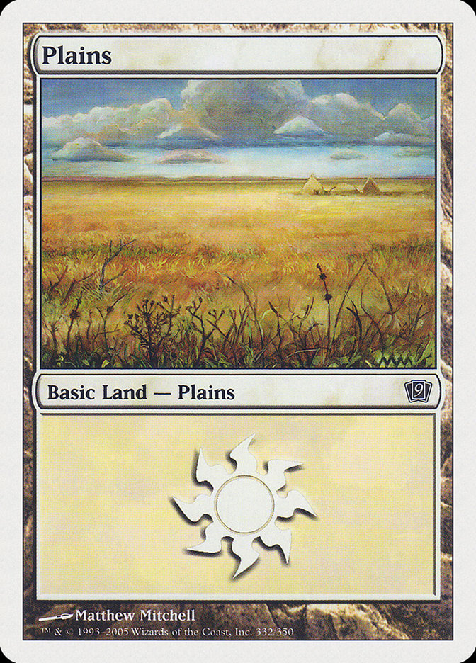 Plains (332) [Ninth Edition] | Good Games Morley