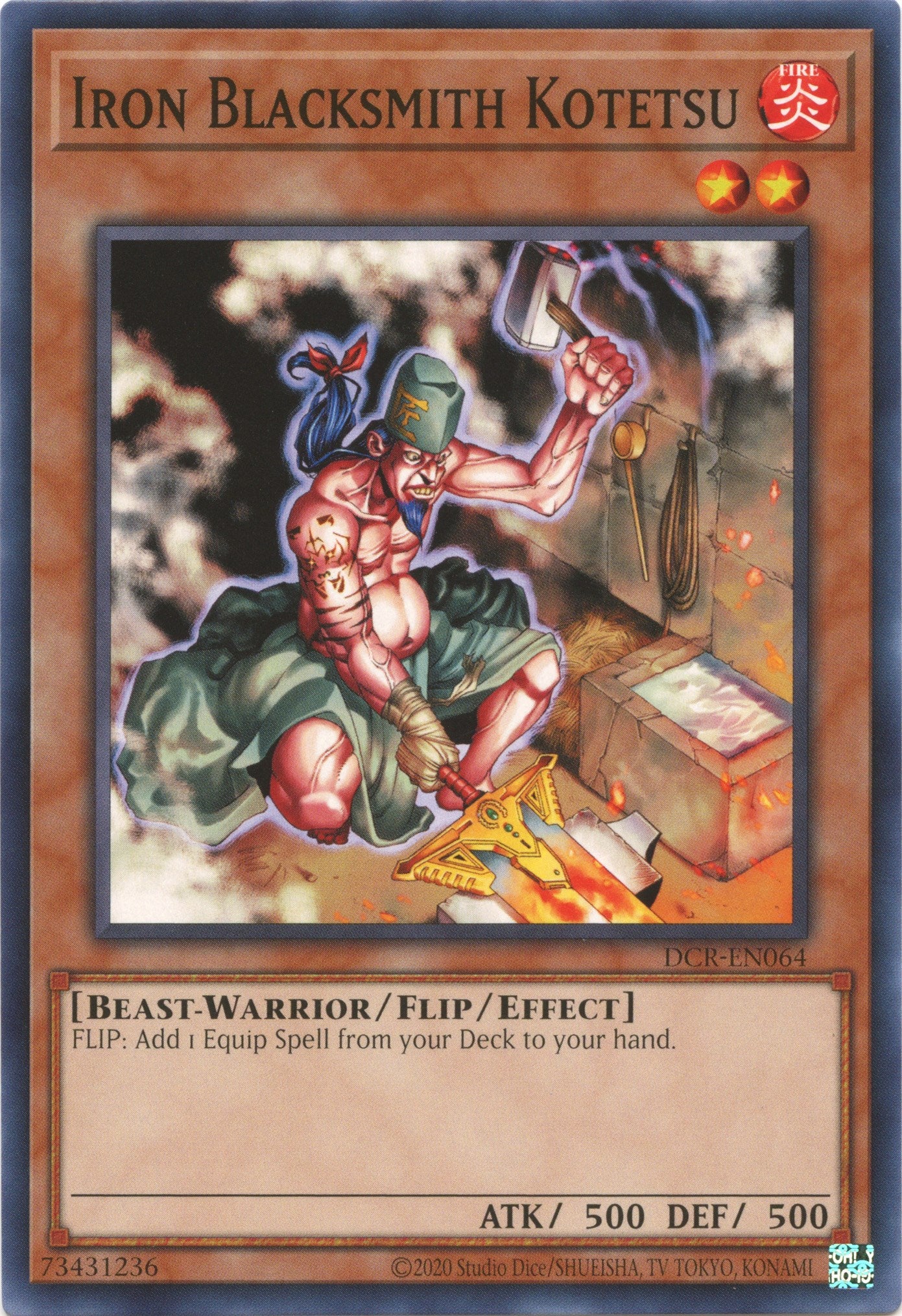 Iron Blacksmith Kotetsu (25th Anniversary) [DCR-EN064] Common | Good Games Morley