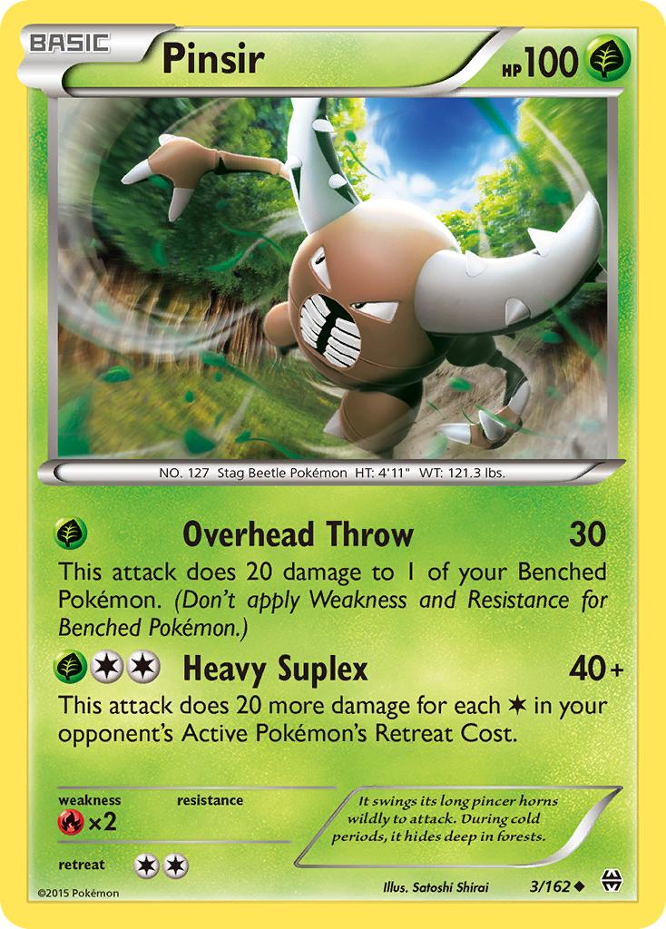 Pinsir (3/162) [XY: BREAKthrough] | Good Games Morley