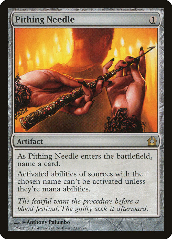 Pithing Needle [Return to Ravnica] | Good Games Morley