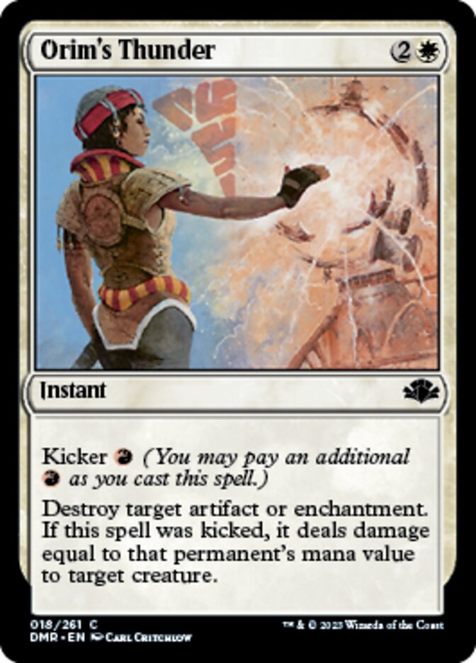 Orim's Thunder [Dominaria Remastered] | Good Games Morley