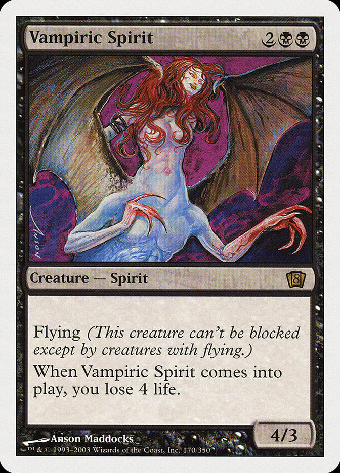 Vampiric Spirit [Eighth Edition] | Good Games Morley