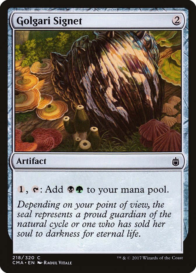 Golgari Signet [Commander Anthology] | Good Games Morley