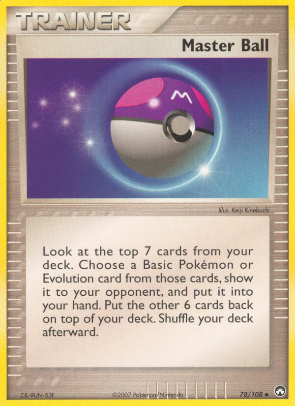 Master Ball (78/108) [EX: Power Keepers] | Good Games Morley