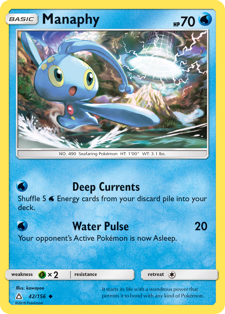 Manaphy (42/156) [Sun & Moon: Ultra Prism] | Good Games Morley