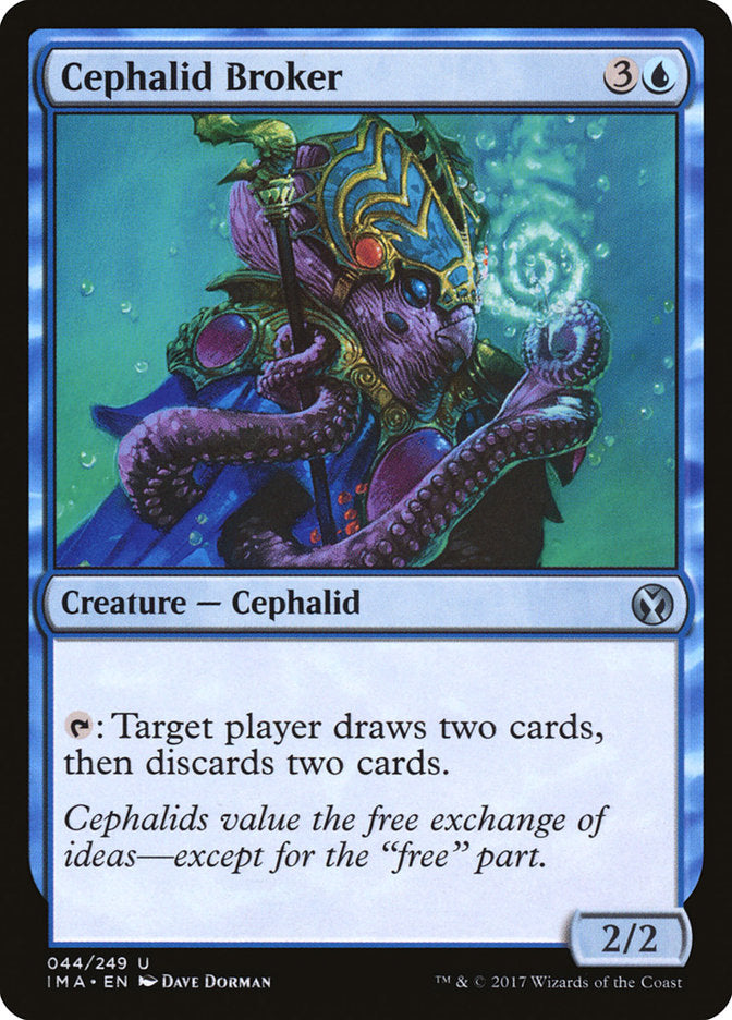 Cephalid Broker [Iconic Masters] | Good Games Morley