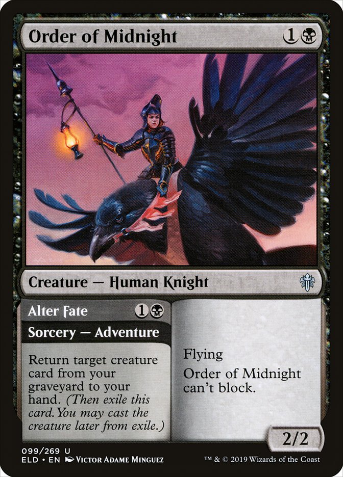 Order of Midnight // Alter Fate [Throne of Eldraine] | Good Games Morley