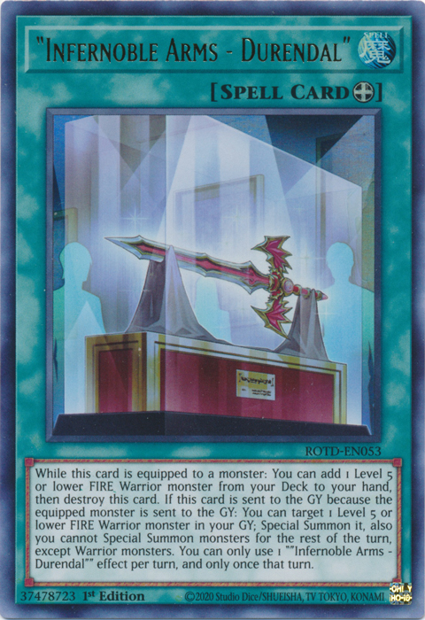 "Infernoble Arms - Durendal" [ROTD-EN053] Ultra Rare | Good Games Morley