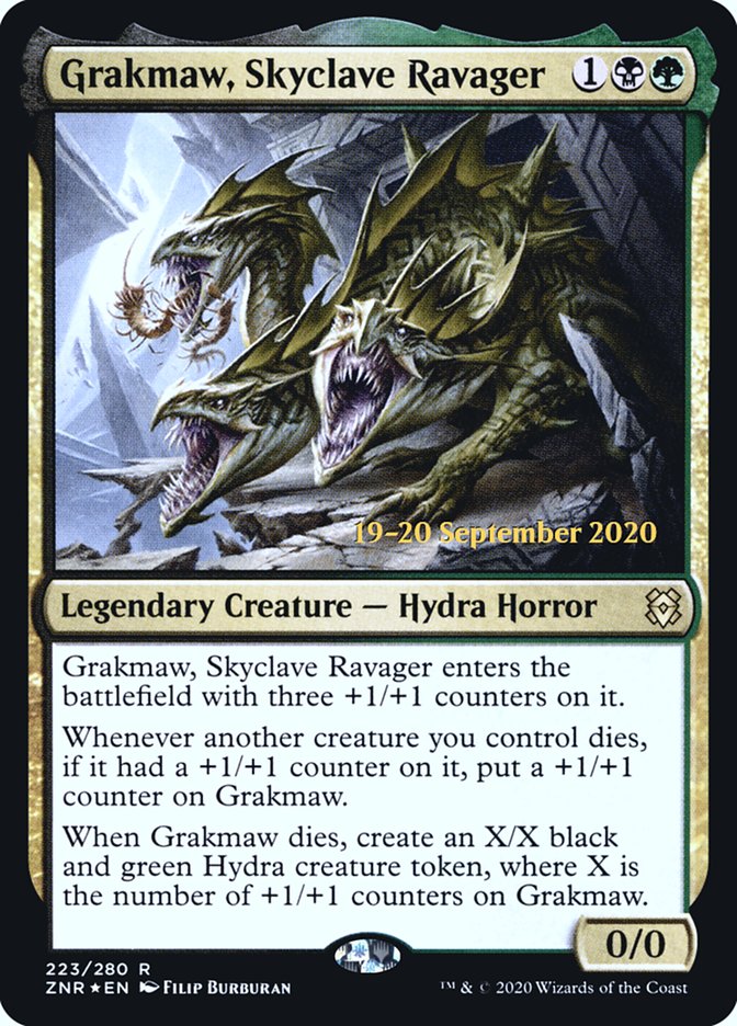 Grakmaw, Skyclave Ravager [Zendikar Rising Prerelease Promos] | Good Games Morley