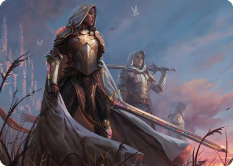 Danitha, Benalia's Hope Art Card [Dominaria United Art Series] | Good Games Morley