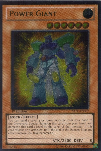 Power Giant [STBL-EN007] Ultimate Rare | Good Games Morley