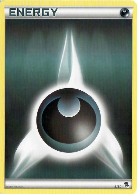 Darkness Energy (6/30) [Black & White: Trainer Kit - Zoroark] | Good Games Morley