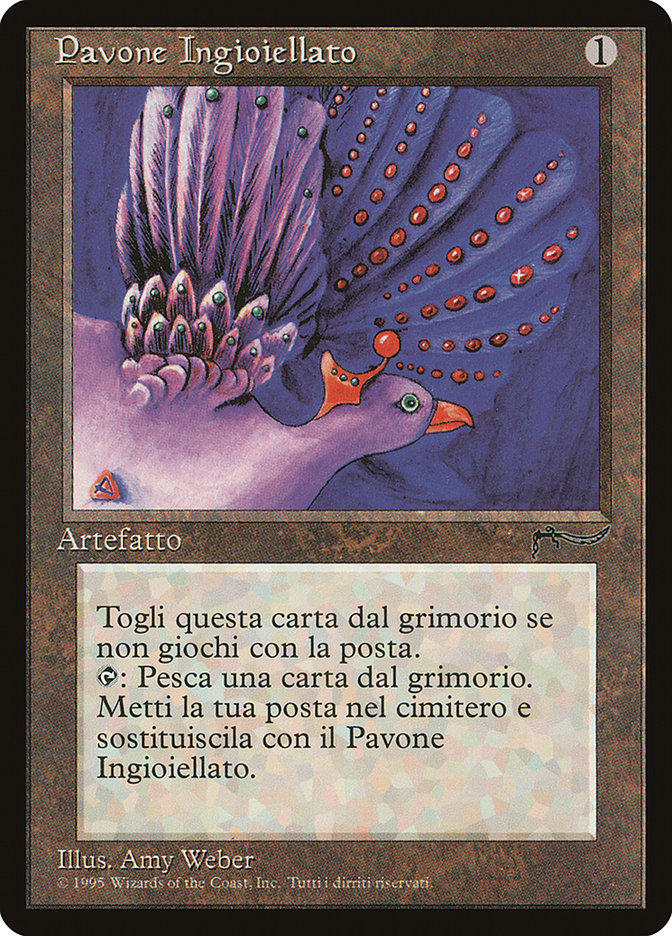 Jeweled Bird (Italian) - "Pavone Ingioiellato" [Rinascimento] | Good Games Morley